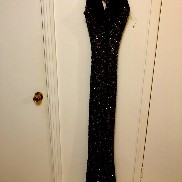 Nice wedding dress gold and brown - Picture 5 of 5